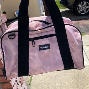 vooray gym bag pink camo